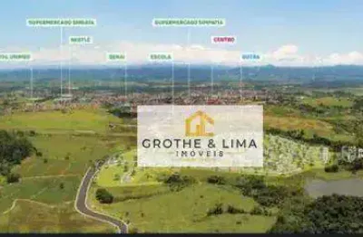 Terreno à venda, 320 m² por r$ 238.000,00 - borda da mata - caçapava/sp