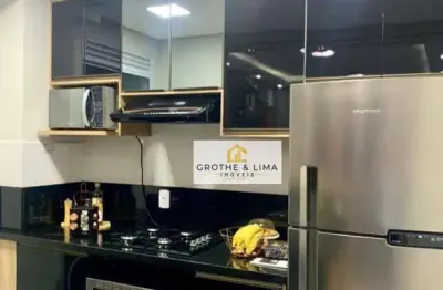 Apartamento com 2 dormitórios à venda, 47 m² por r$ 340.000 - jardim das bandeiras - taubaté/sp