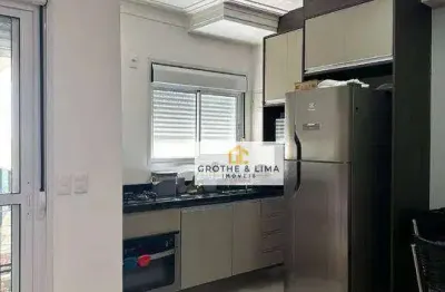 Apartamento com 1 dormitório à venda, 40 m² por r$ 650.000,00 - jardim aquarius - são josé dos campos/sp