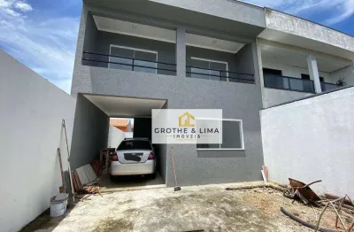 Sobrado com 3 dormitórios à venda, 140 m² por r$ 420.000 - residencial jardim imperial - taubaté/sp