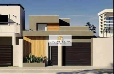 Oportunidade! casa térrea moderna em fase final no parque dos sinos – jacareí