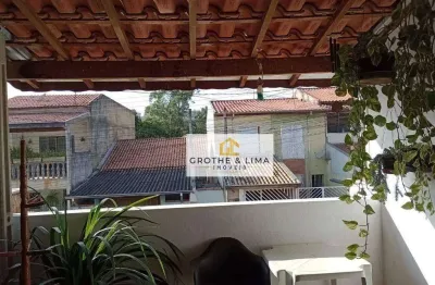 Sobrado com 2 dormitórios à venda, 60 m² por r$ 212.000,00 - parque residencial santo andré - caçapava/sp