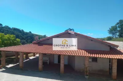 Chácara com 2 dormitórios à venda, 1300 m² por r$ 638.000,00 - paraibuna - paraibuna/sp