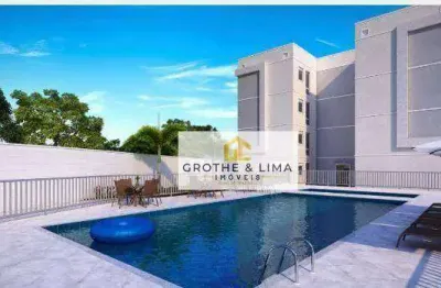 Apartamento com 2 dormitórios à venda, 39 m² por r$ 206.700,00 - vila nova aliança - jacareí/sp