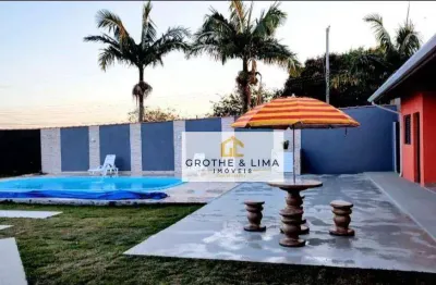 Chácara com 1 dormitório à venda, 750 m² por r$ 473.000,00 - tremembé - são paulo/sp
