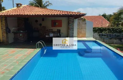 Casa com 4 dormitórios à venda, 335 m² por r$ 350.000,00 - marina do morro branco - beberibe/ce