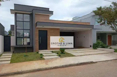 Casa com 3 dormitórios, 1 suíte à venda, 150 m² - condomínio terras do vale - caçapava/sp