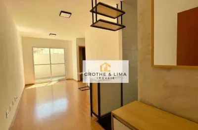 Apartamento térreo com sacada à venda- 2 dorm - próximo ao shopping oriente- sjcampos.