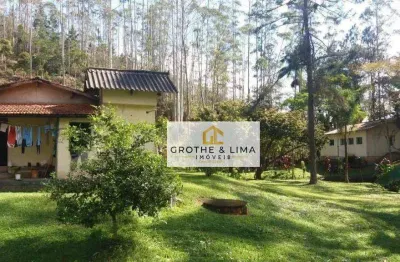 Sítio com 3 dormitórios à venda, 66400 m² por r$ 814.000,00 - centro - natividade da serra/sp