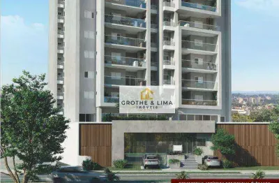 Excelente apartamento com 3 dormitórios, 2 vagas, 112 m², à venda - vila costa - taubaté/sp