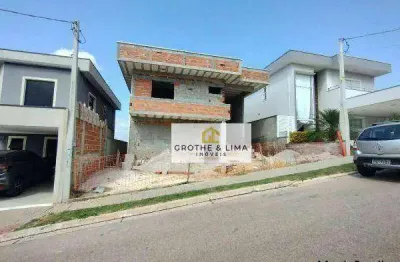 Casa em construção - condomínio residencial mantiqueira - 4 dormitórios - 230m²