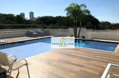 Amplo apartamento com 2 dormitórios à venda, 78 m² por r$ 710.200 - parque industrial - são josé dos campos/sp