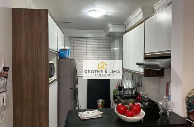 Apartamento com 2 dormitórios à venda, 46 m² por r$ 190.000,00 - residencial sítio santo antônio - taubaté/sp