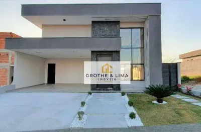 Casa térrea com 3 dormitórios, 1 suíte à venda, 178 m² - santa mônica - caçapava/sp
