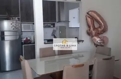 Apartamento com 2 dormitórios à venda, 72 m² por r$ 290.000,00 - estiva - taubaté/sp