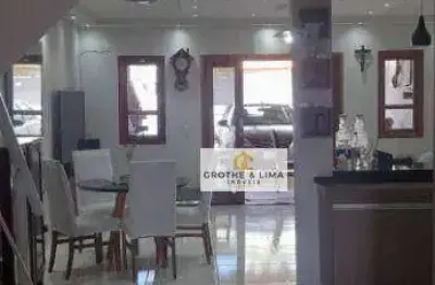 Sobrado com 3 dormitórios à venda, 132 m² por r$ 530.000 - loteamento santa edwiges - são josé dos campos/sp