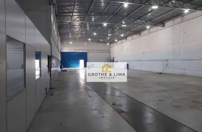 Galpão para alugar, 825 m² por r$ 13.507,00/mês - são gonçalo - taubaté/sp