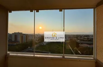 Apartamento com 2 dormitórios à venda, 58 m² por r$ 270.000,00 - monção - taubaté/sp