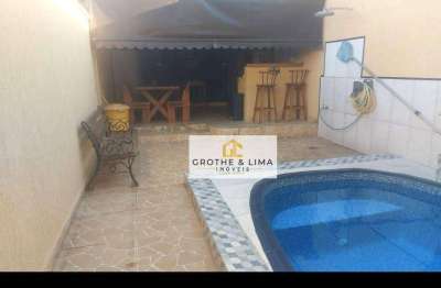 Sobrado com 2 dormitórios, varanda gourmet, piscina à venda, 80 m² - residencial esperança - caçapava/sp