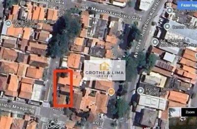 Terreno à venda, 382 m² por r$ 720.000,00 - monte castelo - são josé dos campos/sp