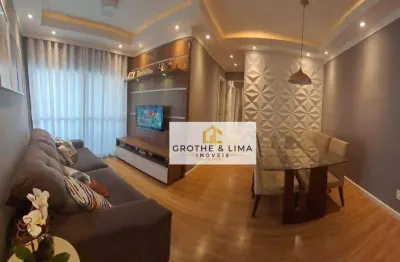 Apartamento com 3 dormitórios à venda, 62 m² por r$ 455.000,00 - jardim américa - são josé dos campos/sp