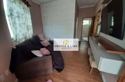 Casa com 2 dormitórios à venda, 56 m² - village das flores - caçapava/sp