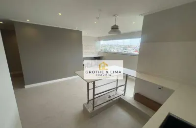 Apartamento com 2 dormitórios, 1 suíte à venda, 63 m² - condomínio bosque paratehy - são josé dos campos/sp