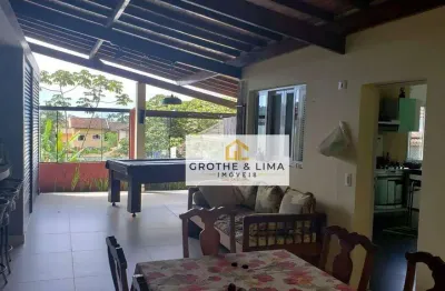 Sobrado com 3 dormitórios à venda, 155 m² por r$ 1.200.000,00 - lagoinha - ubatuba/sp