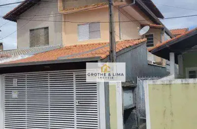 Sobrado com 3 dormitórios à venda, 213 m² - jardim portugal - são josé dos campos/sp