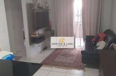 Apartamento com 2 dormitórios à venda, 58 m² por r$ 265.000,00 - vila são josé - taubaté/sp