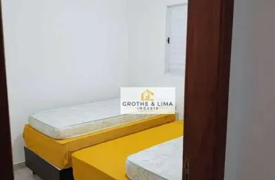 Apartamento com 2 dormitórios à venda, 44 m² por r$ 350.000 - perequêaçu - ubatuba/sp