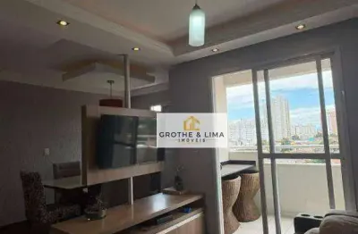 Apartamento com 2 dormitórios à venda, 70 m² por r$ 570.000,00 - jardim petrópolis - são josé dos campos/sp