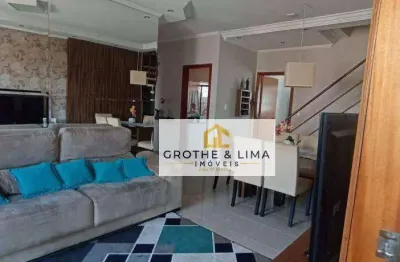 Cobertura com 3 dormitórios à venda, 160 m² por r$ 477.000,00 - esplanada independência - taubaté/sp