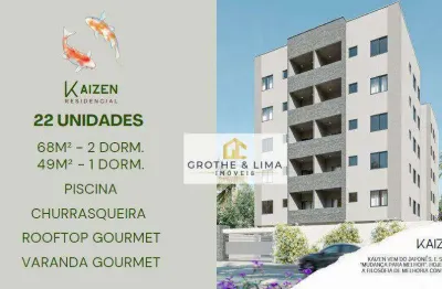 Lançamento de apartamentos  com 1 e 2 dormitorios (suite) à venda, 44 m² e 68m a partir de  r$ 440.000 - perequê-açu - ubatuba/sp