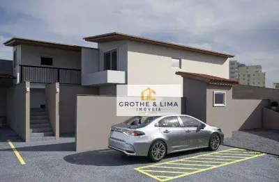 Sobrado com 2 dormitórios à venda, 62 m² por r$ 265.000,00 - chácaras pousada do vale - são josé dos campos/sp