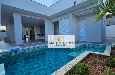 Casa moderna de alto padrão no condomínio terras do vale – caçapava/sp