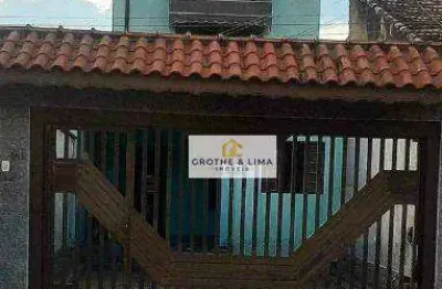 Sobrado com 3 dormitórios à venda, 257 m² por r$ 430.000,00 - vila são josé - taubaté/sp