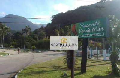 Terreno à venda, 402 m² - condomínio recanto verde mar - massaguaçu