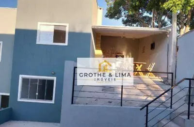 Sobrado com 2 dormitórios à venda, 64 m² por r$ 290.000,00 - centro - santa branca/sp