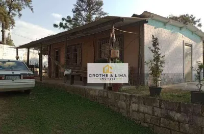 Chácara com 2 dormitórios à venda, 2500 m² por r$ 399.000,00 - veraneio ijal - jacareí/sp