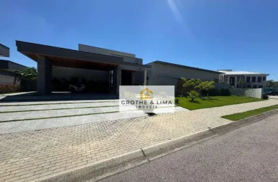 Imponente casa terrea de alto padrão 4dorm 3 suites piscina banheira jardim e fotovoltaica