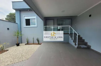 Casa nova com 3 dormitórios, 1 suíte à venda, 131 m² - jardim altos de santana ii - jacareí/sp