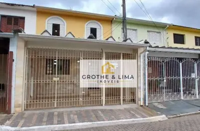 Sobrado com 3 dormitórios à venda, 157 m² por r$ 280.000 - vila iapi - taubaté/sp