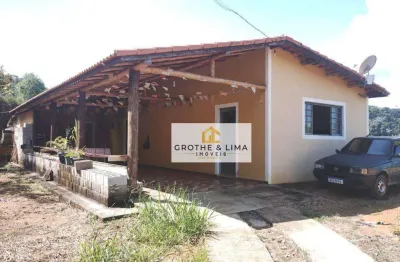 Chácara com 2 dormitórios à venda, 1500 m² por r$ 320.000,00 - paraibuna - paraibuna/sp