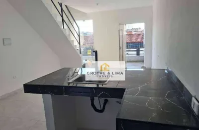 Sobrado com 2 dormitórios, 2 suítes à venda, 73 m² - centro - jacareí/sp