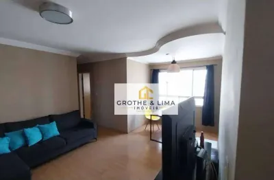 Apartamento com 3 dormitórios, 1 suíte à venda, 80 m² - jardim das colinas - são josé dos campos/sp