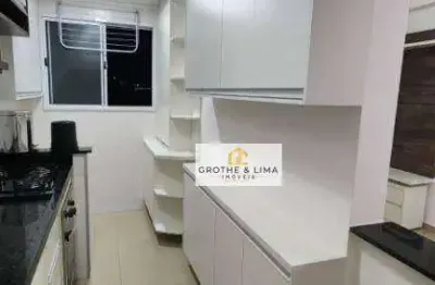 Apartamento com 2 dormitórios à venda, 46 m² por r$ 270.000,00 - vila iracema - são josé dos campos/sp