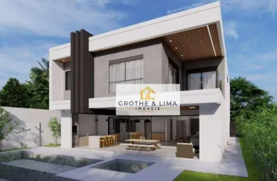 Sobrado com 4 dormitórios à venda, 430 m² por r$ 6.000.000,00 - condomínio residencial alphaville ii - são josé dos campos/sp