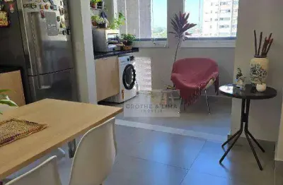 Apartamento com 2 dormitórios, 1 suíte à venda, 55 m² - parque industrial - são josé dos campos/sp