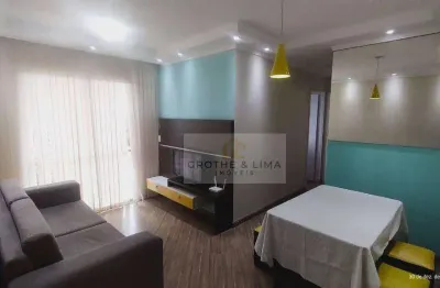 Apartamento com 2 dormitórios, 1 suíte, andar alto e sol da manhã à venda, 55 m² - jardim augusta